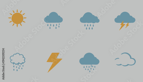 weather forecast icons