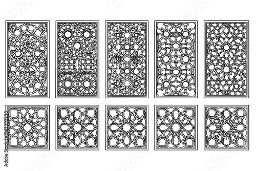 Islamic Ornament Architecture Vector Illustration Artwork