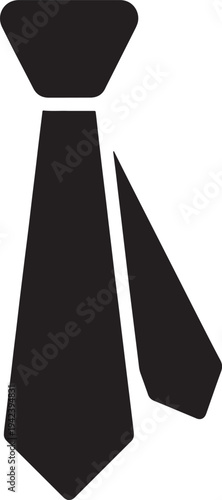 Tie and bow tie isolated on white background