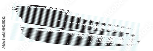 Vector set of different grunge brush strokes. Set of grunge brushes. set Watercolor brushes, Brush stroke and texture. Vector design vector.Eps10