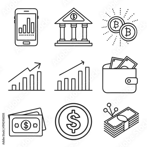 Financial and Banking Icons