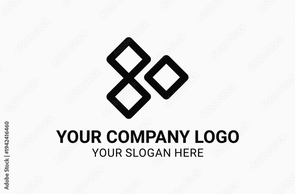 Obraz premium Business logo design vector template