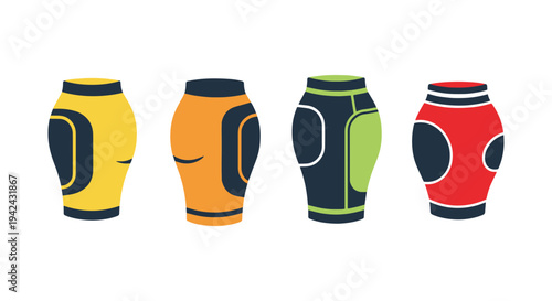 Compression Sleeve Line art modern smooth artistic abstract vector