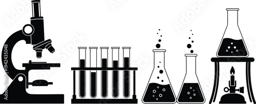 Laboratory equipment for scientific experiments and research