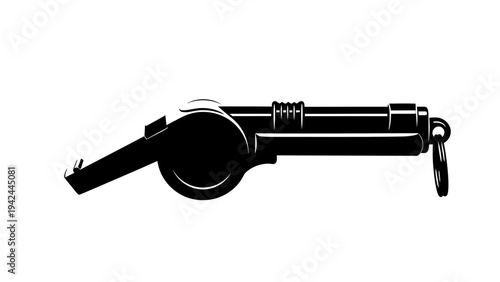 gun isolated on white background