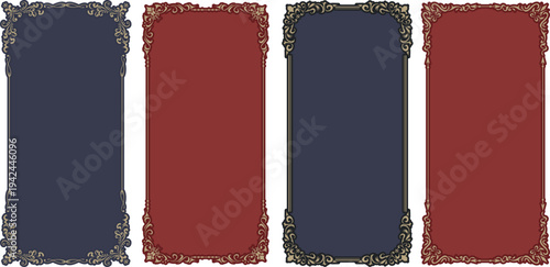 アンティーク　ビンテージ　フレーム飾り枠