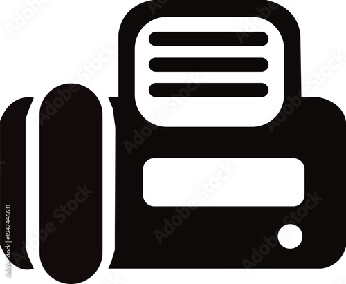 printer icon on square 