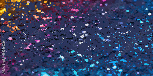 Abstract colorful splatter paint background with vibrant and dynamic textures