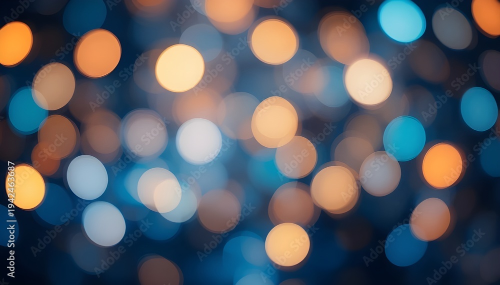 Fototapeta premium Abstract Bokeh Background with Soft Light Blur for Modern Graphic Design Surface