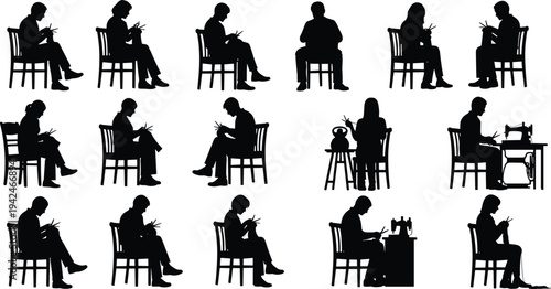 Set of High Voltage Electrical Power Transformer Icons Featuring Various Industrial Electricity Distribution Equipment and Energy Infrastructure Substation Components Isolated on White Background