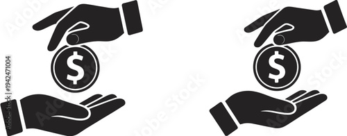 Go, to web sign featuring Internet icon, online access and web navigation symbol, modern flat vector illustration for websites, apps, user interfaces, and digital design