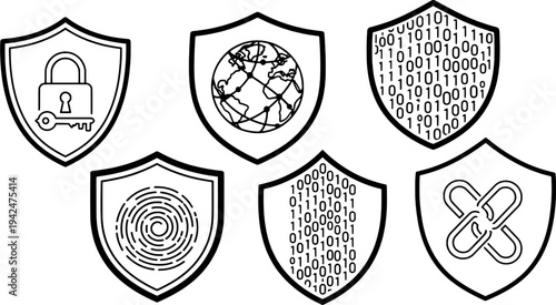 Minimalist mindfulness and self-care icon set, mental health garden vector, "Created with AI assistance and manually refined."