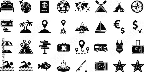 Diverse group of people silhouettes standing together including businessman in suit and man waving hand for community recruitment teamwork and social crowd concept isolated