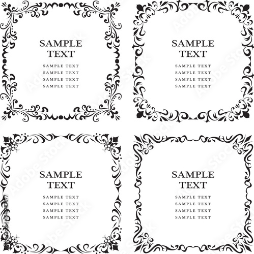 アンティーク　ビンテージ　フレーム飾り枠