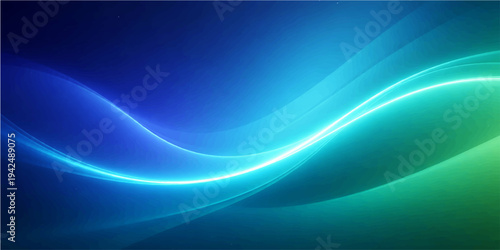 Abstract dynamic and fluid forms. The image showcases a blend of vibrant colors and elegant curves, creating a sense of movement and visual interest.