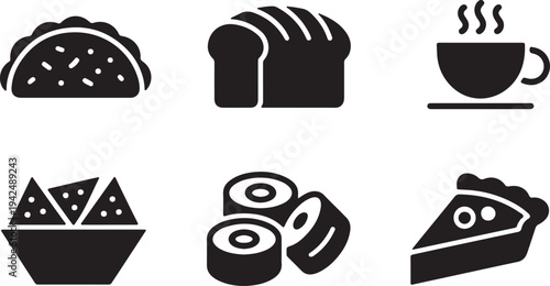 Delicious array of diverse food items and drinks for culinary topics