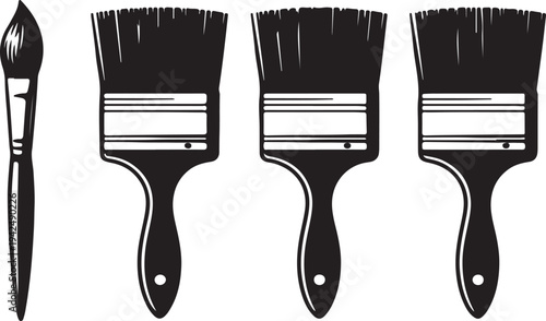 Painting Brushes for Creative Arts and Home Improvement Projects
