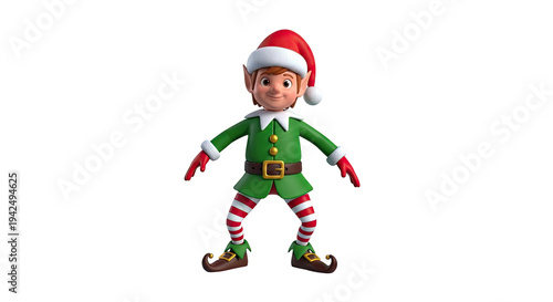 Christmas Elf Character