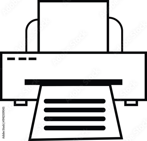 Printer Machine Icon