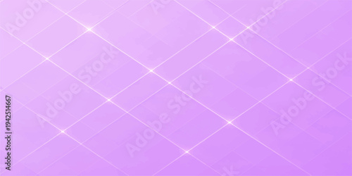 Seamless geometric vector illustration of a pink and purple abstract background with striped texture and light violet tiles for a modern wallpaper design