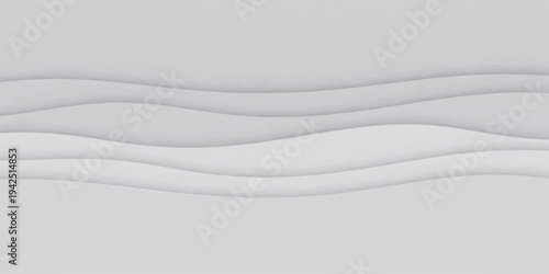 A futuristic design of flowing white cotton and black and white silk fabric textures featuring soft blue light waves and motion curves in a vector backdrop illustration