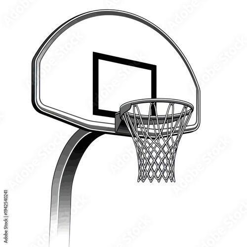 Basketball Hoop and Net