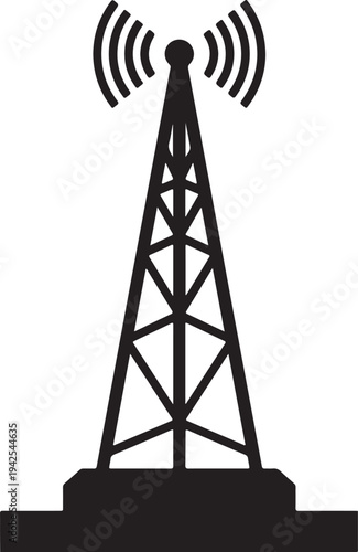 News Broadcast Signal Icon