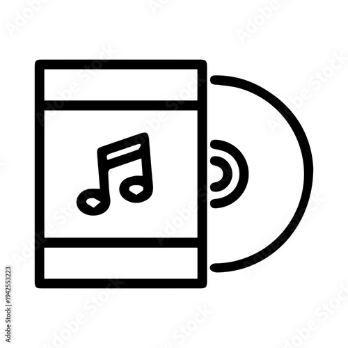 Music Album CD Icon