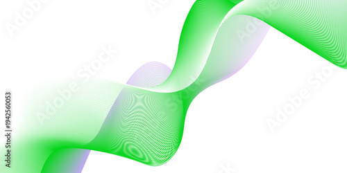 Abstract blue green colorful blend line technology business wavy line sound music flow wave background. minimal paper grid web smooth line. digital vector web soundwave pattern texture.