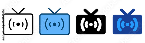 Live Icon Multiple Style Vector Collection   