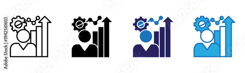 Intensive Icon Multi Style Vector Illustration