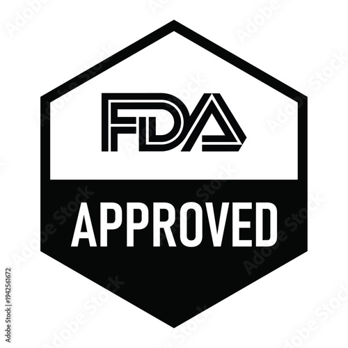 FDA approved stamp for regulated products and services
