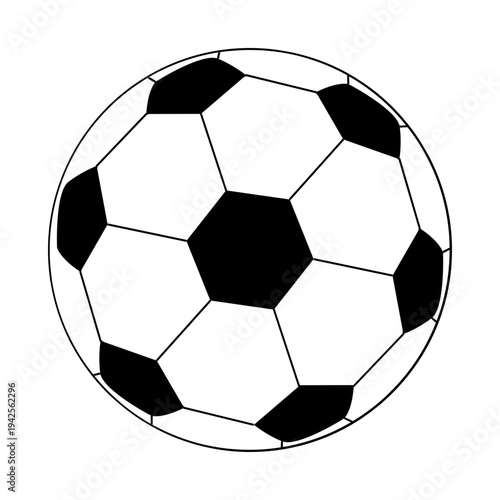 Classic Soccer Ball Icon
