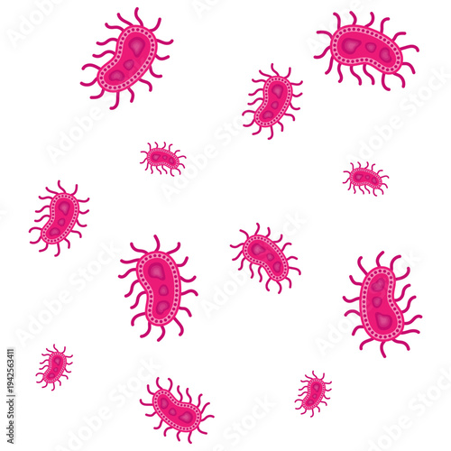 Salmonella Bacterium Icon