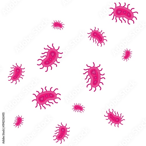 Salmonella Bacterium Icon