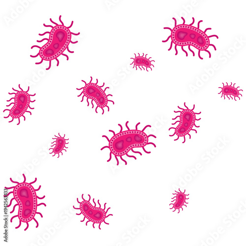 Salmonella Bacterium Icon