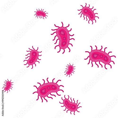 Salmonella Bacterium Icon