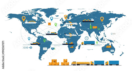 Global Logistics and Transportation Network.