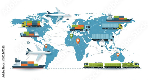 Global Logistics and Transportation Network.