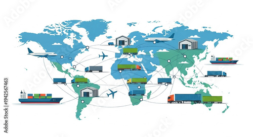 Global Logistics and Transportation Network.