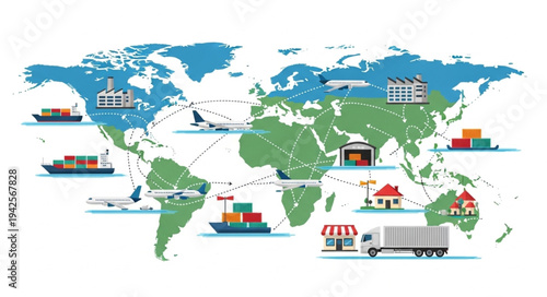 Global Logistics and Transportation Network.