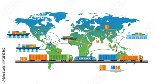 Global Logistics and Transportation Network.