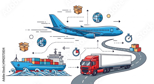 Global Logistics and Transportation Network.
