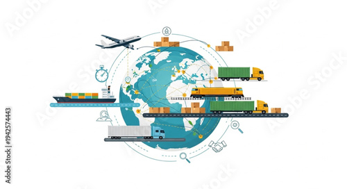 Global Logistics and Transportation Network.