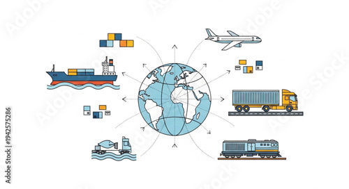 Global Logistics and Transportation Network.