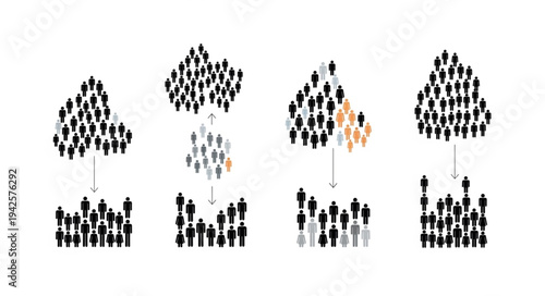 Visual Representation of Group Dynamics and Influence.