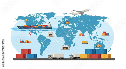 Global Logistics and Transportation Network.