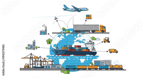 Global Logistics and Transportation Network.