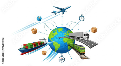Global Logistics and Transportation Network.