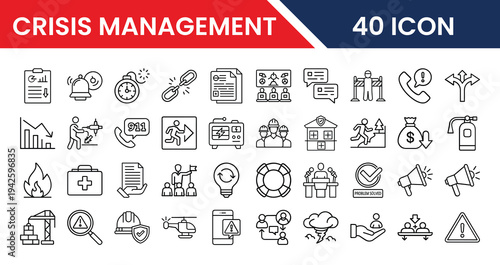 Cyber security vector icons pack for web and app UI design featuring data protection, firewall, encryption, antivirus, hacker, and network security symbols